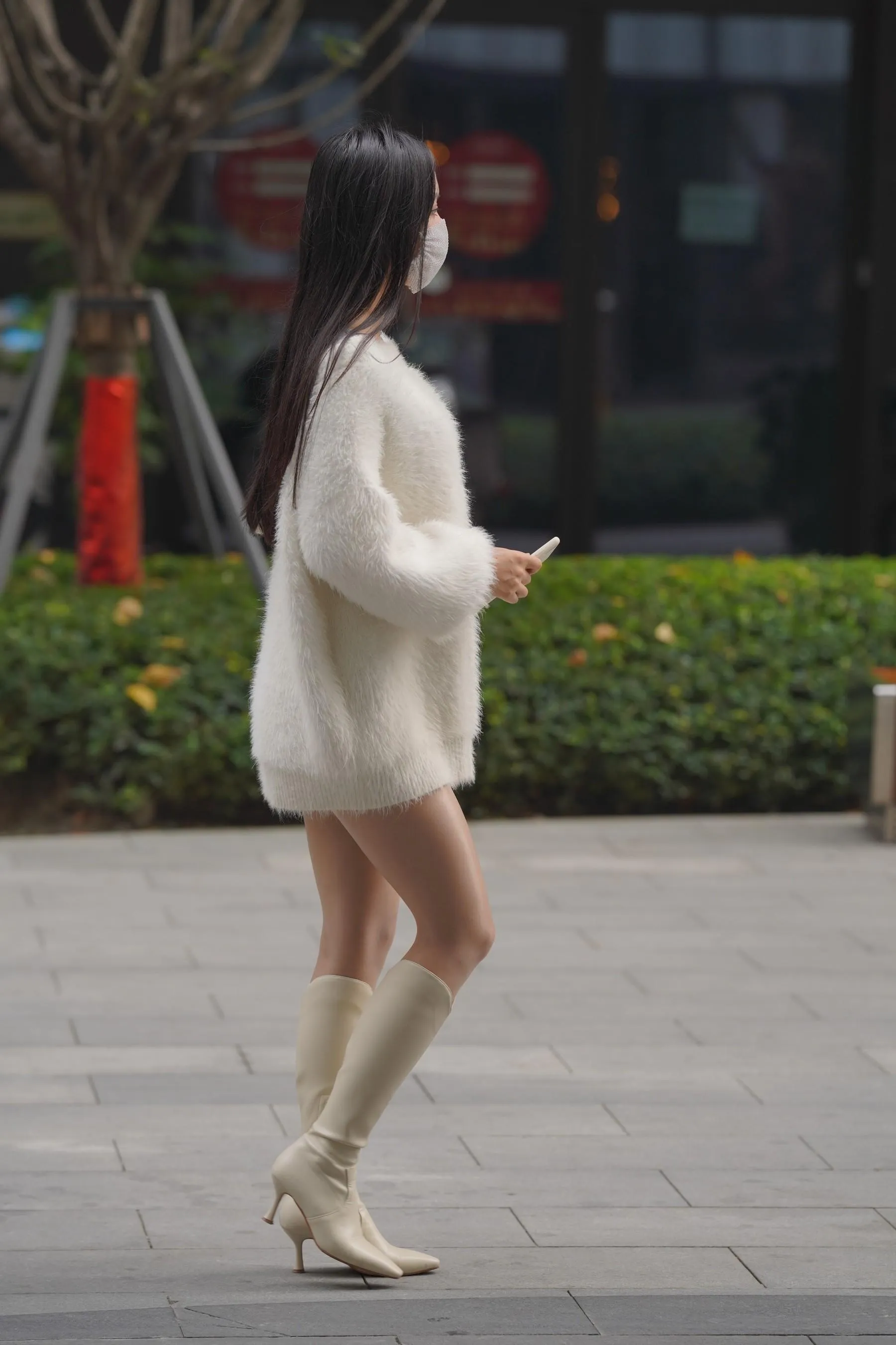 魔镜街拍 NO.170 凯恩街拍摄影-牛仔裙小姐姐 [304P]插图1